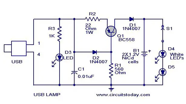 simple lamp circuit