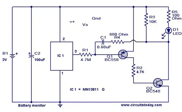 Electronic mosquito repeller - Electronic Circuits and Diagram ... | electronic project circuit  