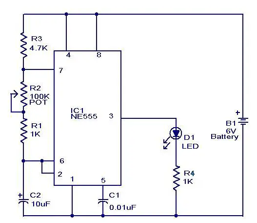 Battery operated mini night lamp - Electronic Circuits and Diagram ... | mini electronic circuits  