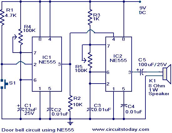 simple doorbell circuit