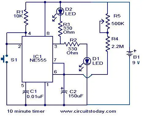 electronic timer circuits  