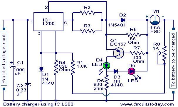 battery indicator circuit