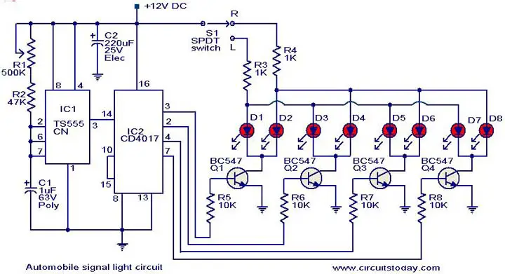 LED Turn Signal Wiring Diagram