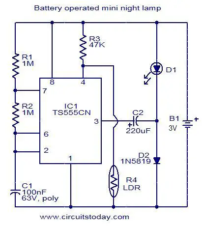 At day time the resistance of day and night diagram. At day time the resistance of