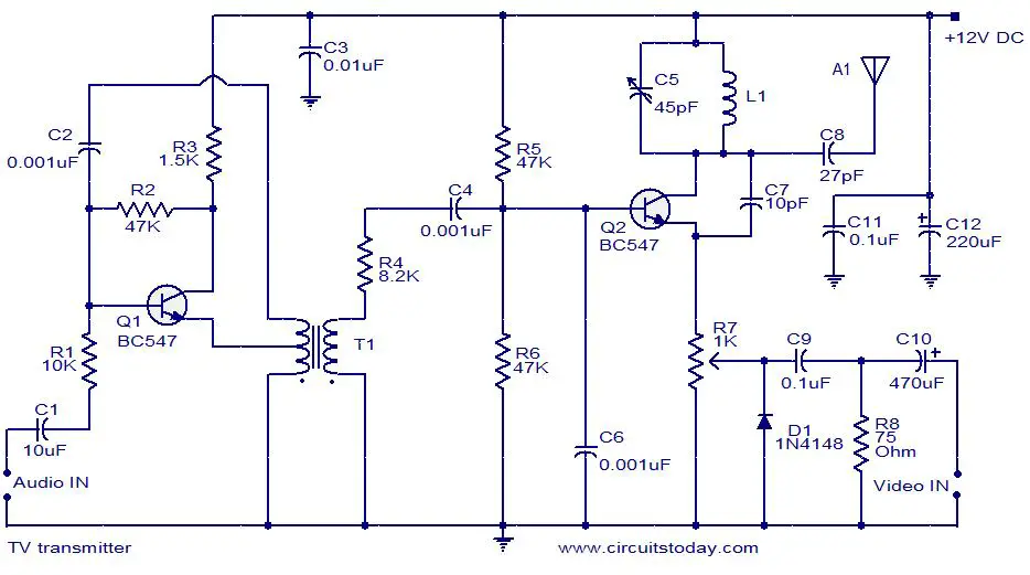 tv-transmitter-circuit