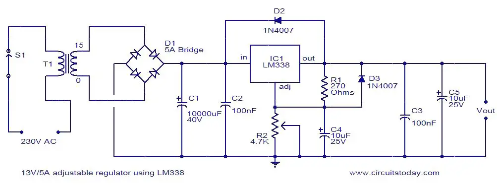 13v5a-adjustable-powersupply-using-lm338