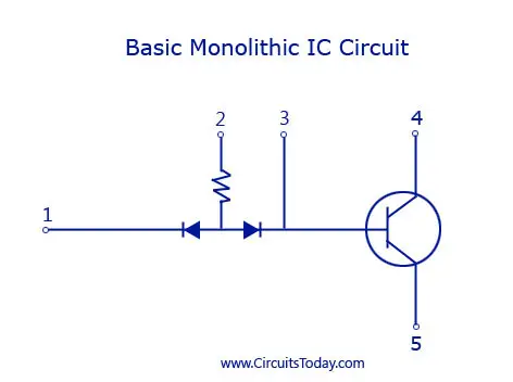 Basic Monolithic IC Circuit