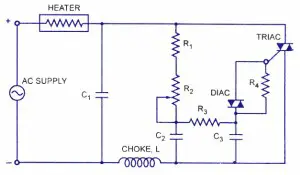 Diac Heat Control Circuit