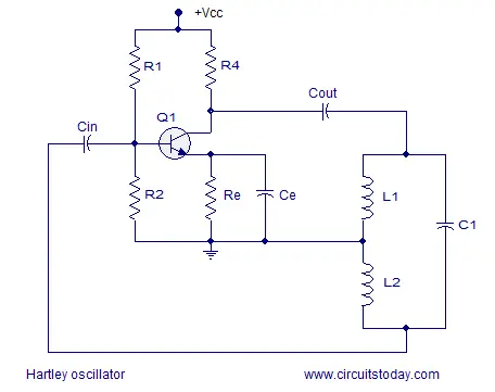 hartley oscillator circuit