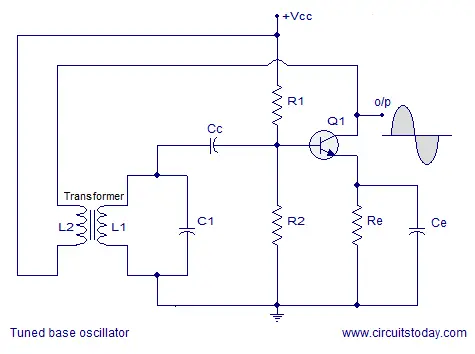 tuned base oscillator circuit