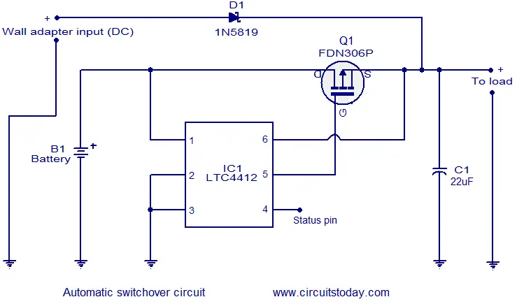 Automatic changeover circuit - DipTrace Forum