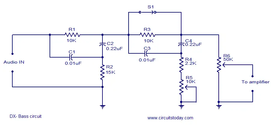 DX bass circuit