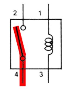 De-Energized Relay (OFF)