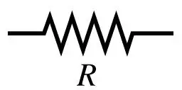 Symbol of resistor