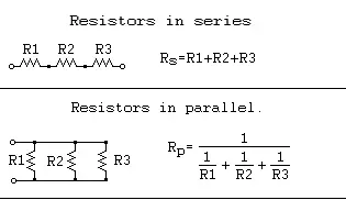resistors in series and parallel