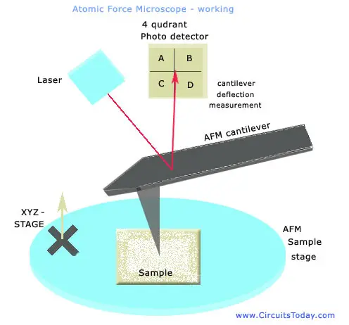 Atomic Force Microscope - Working