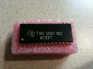 TMS-1802-NC Microcontroller Chip