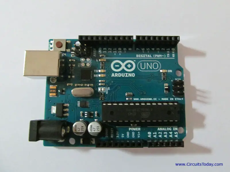 Photo of Arduino Uno Board