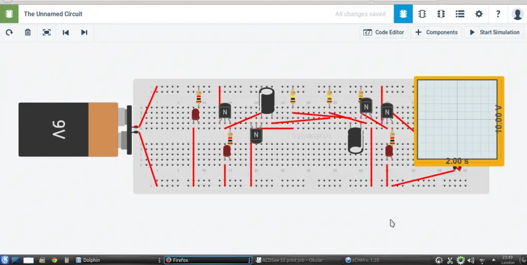 Schematic Drawing 123D Circuits