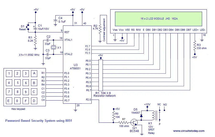 Lcd based electronic voting machine using 8051 microprocessor