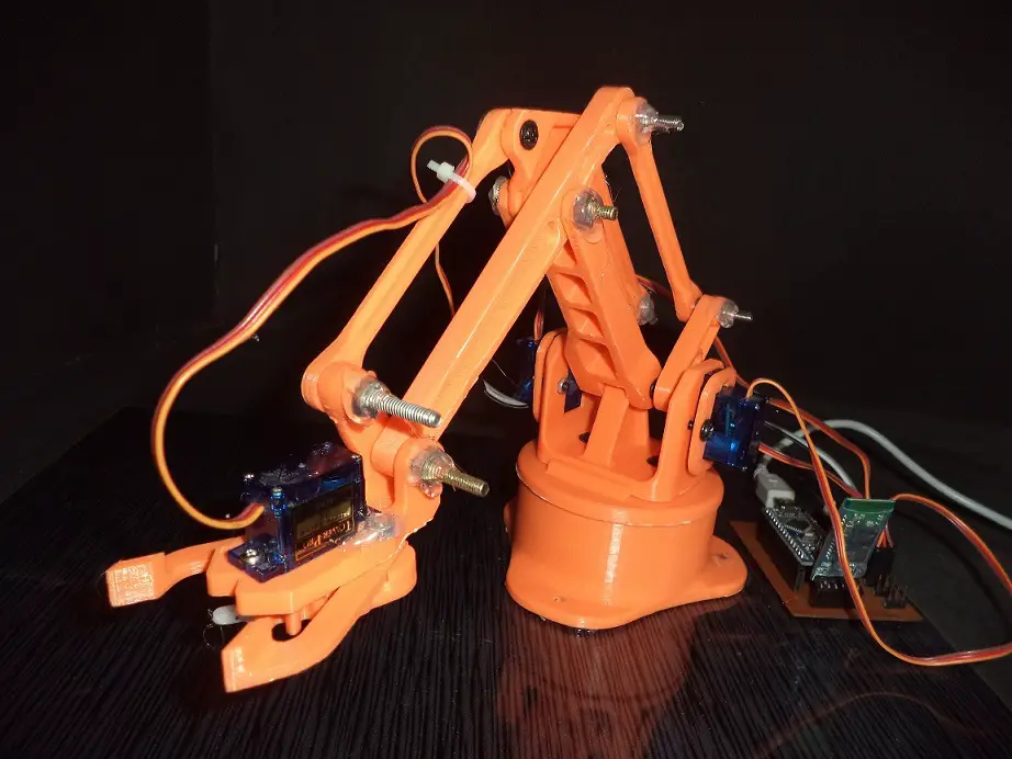 Arduino Controlled Robotic Arm