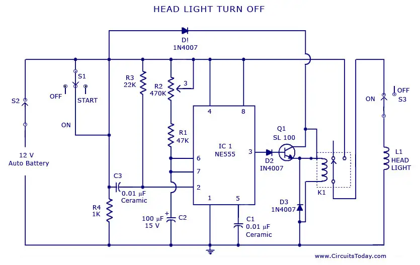 magneto timing light circuit