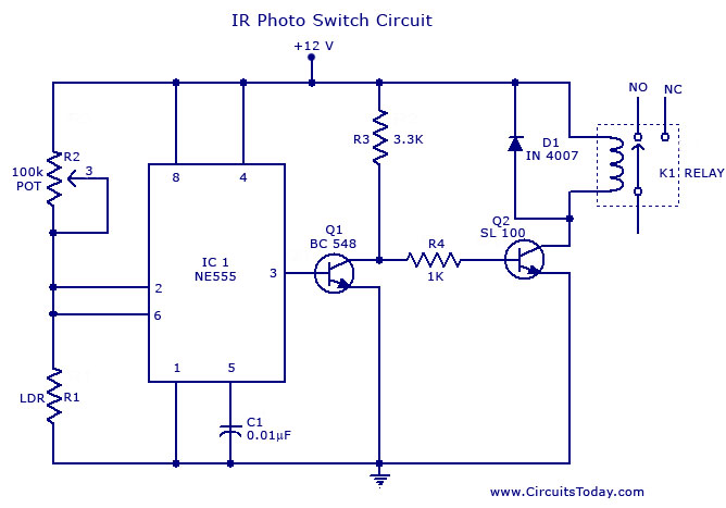 Photo Switch Circuit