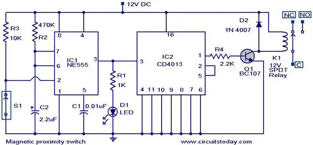 Magnetic proximity switch. ez go starter wiring diagram 