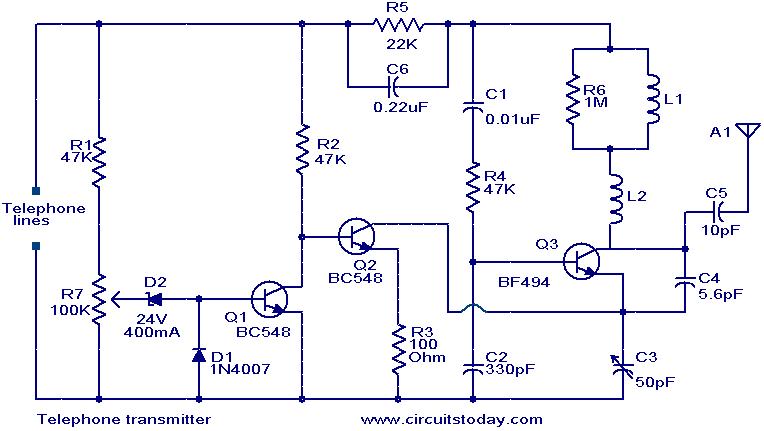 Telephone Schematic Diagram
