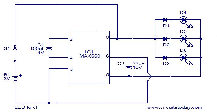 led-torch-using-max660