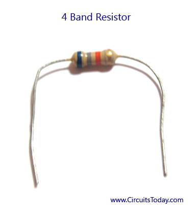 Resistor - 4 Band - Carbon Film Resistance - 4 Band Axial Lead