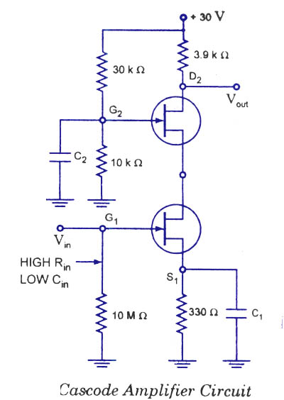 cascode-amplifier-circuit Cascode amplifier circuit