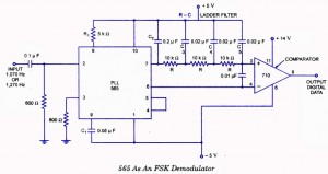 ne-se 565 as fsk demodulator fsk demodulator