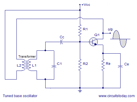 tuned base oscillator