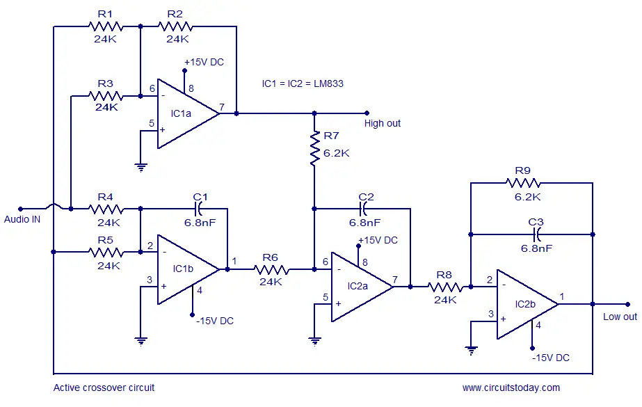 Crossover Schematic 2 Way Car Audio Passive Crossover Instal