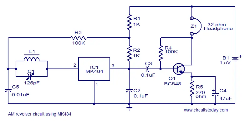 Low Cost Simple Am Receiver Circuit Designed Based On Ic