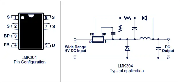 Lnk304gn даташит на русском схема включения