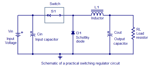Few Switching regulator circuits