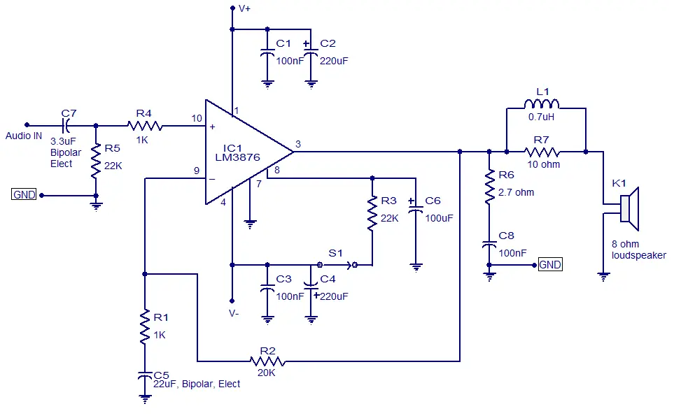 1000 Watt Audio Amplifier Circuit Diagrams 97 Kawasaki Prairie 400 Wiring Diagram Bege Wiring Diagram