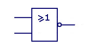 NOR Gate IEC Symbol