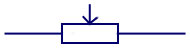 Potentiometer Circuit Symbol