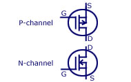 d-MOSFET Circuit Symbol