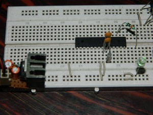 How to add external crystal to Avr Atmega8