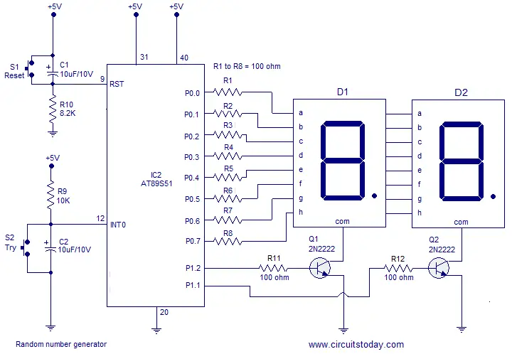 recipe biography Milestone A simple random number generator using 8051 microcontroller. AT89S51 is the  controller used here.