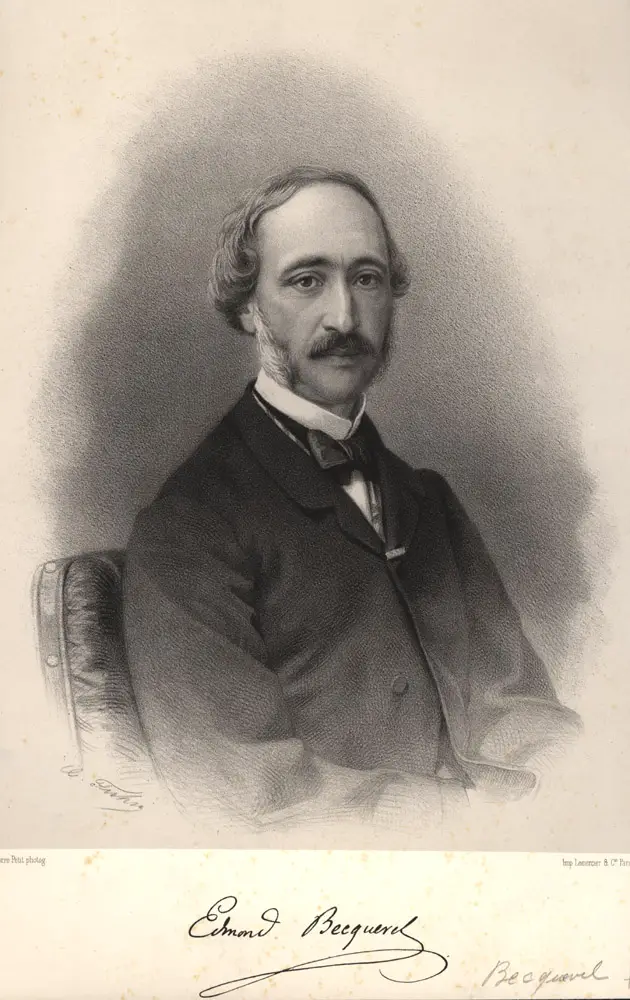 Edmond_Becquerel Invention History of Solar Cell