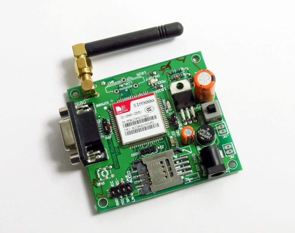 Interface GSM Module To 8051 Send And Receive SMS