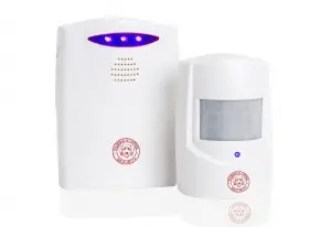 Driveway Alarm - Wireless Motion Sensor Alert System with Long Range Receiver & Transmitter by Bubba's Home