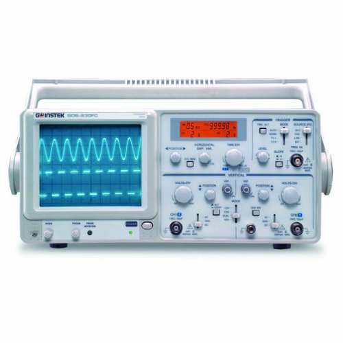 Instek GOS-630FC General Purpose Portable Analog Oscilloscope 30Mhz Bandwidth