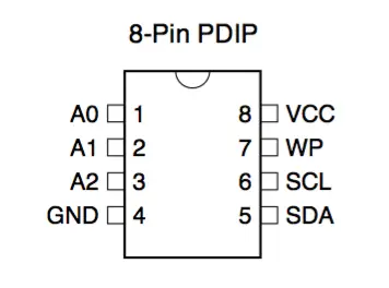 Atmel Eeprom Pinout