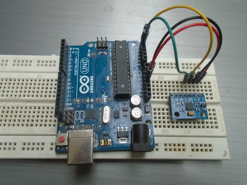 Arduino accelerometer code electronic circuits and diagrams